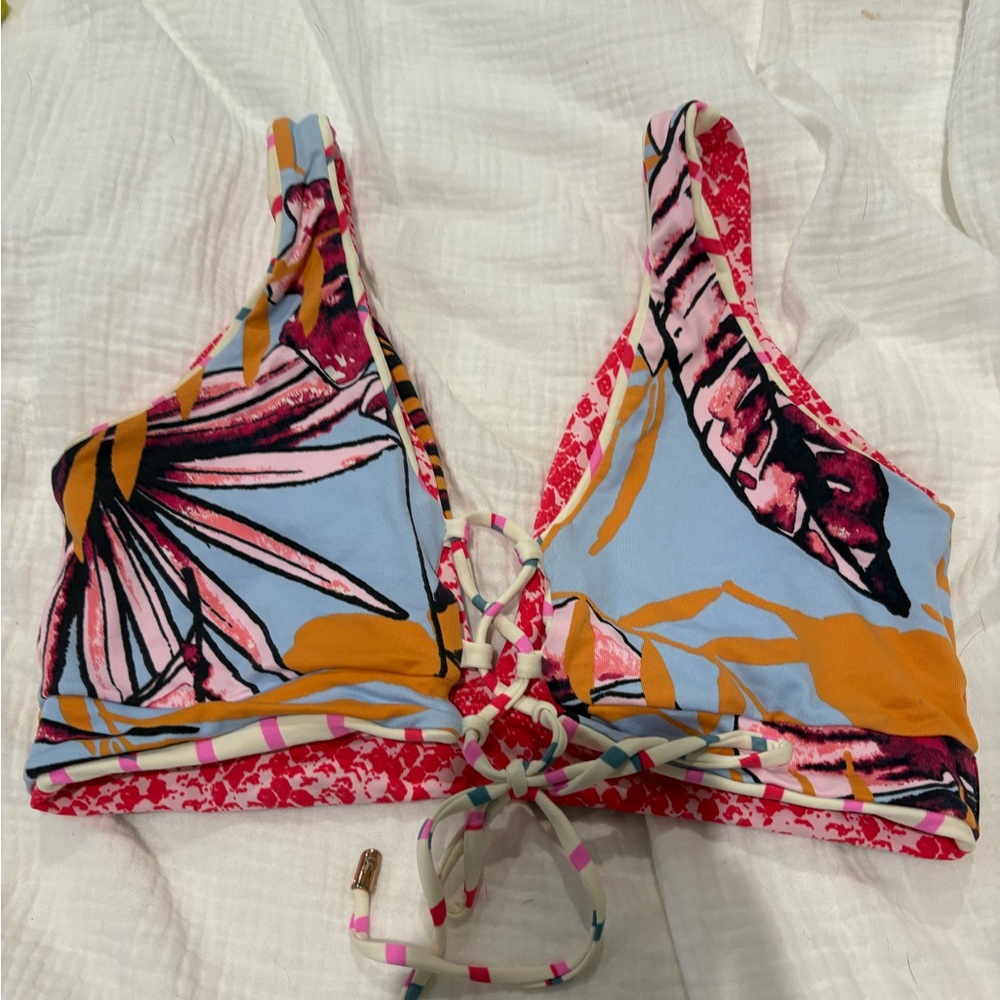 Maaji Multicolor Floral Bikini Top